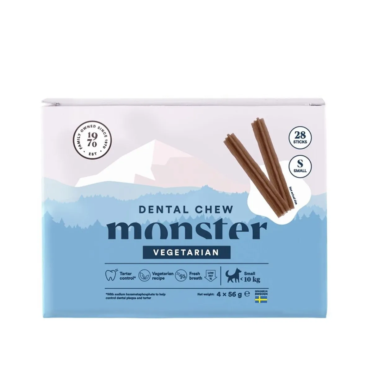 Monster Dog Dental Chew Vegetarian Small>Monster Pet Food Clearance
