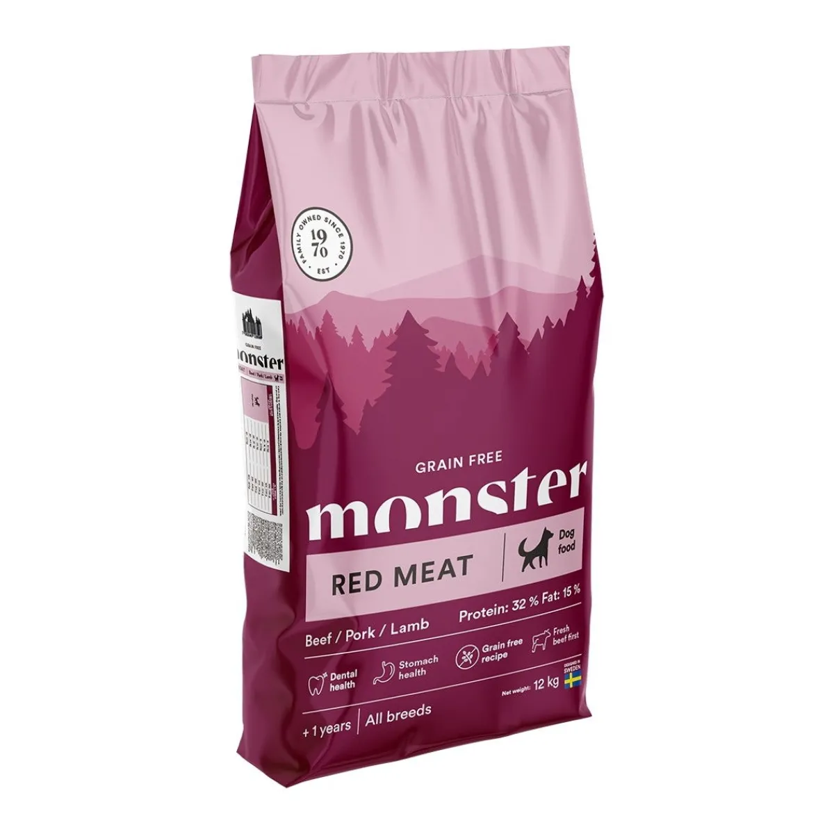 Monster Dog Grain Free Adult Red Meat>Monster Pet Food Best