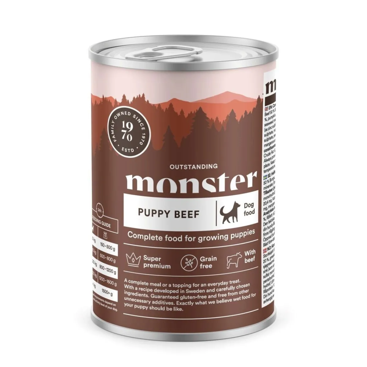Monster Dog Puppy Nauta 400g>Monster Pet Food Online