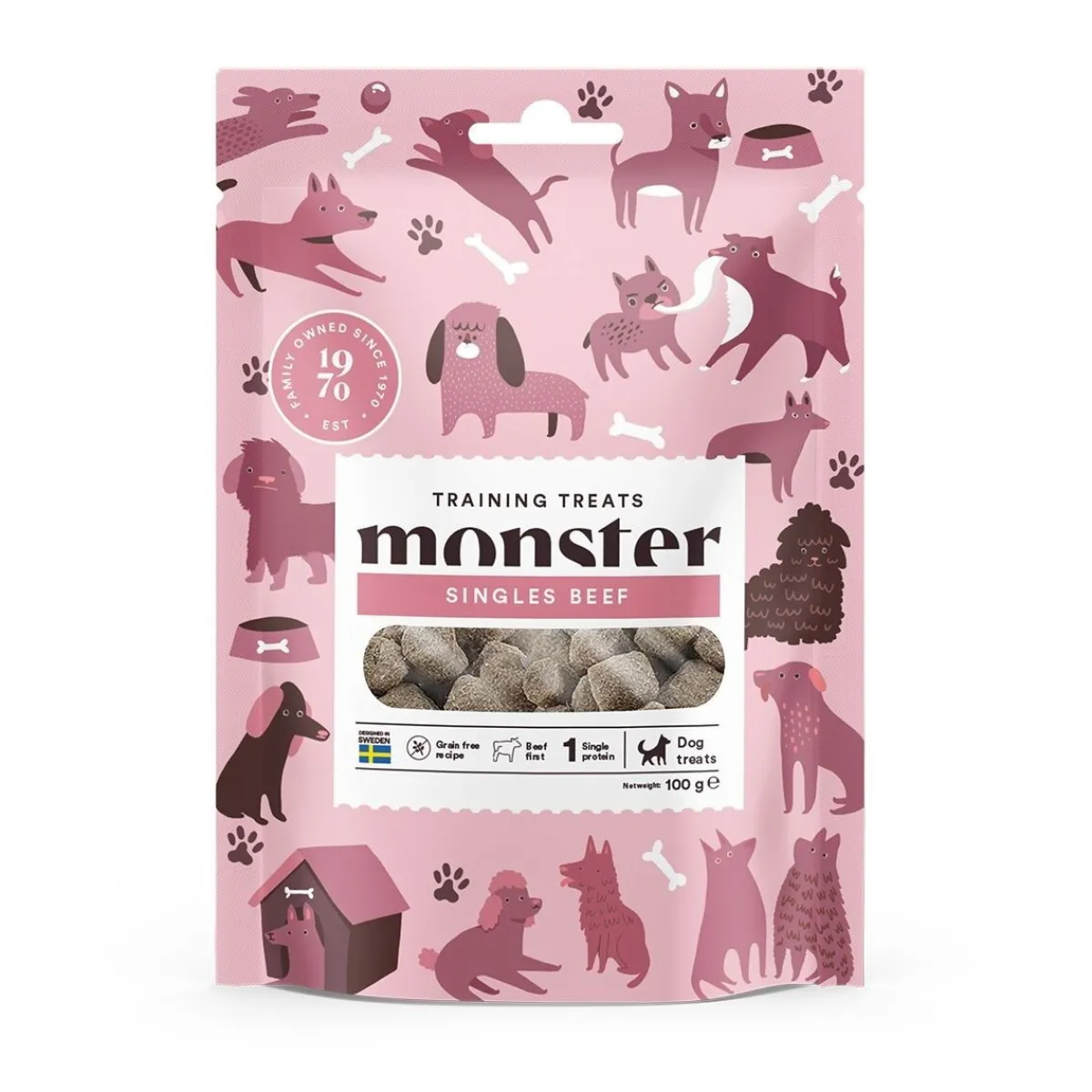 Monster Dog Training Treats nauta 100g>Monster Pet Food Clearance