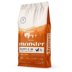 Monster Puppy Small/Medium Kana & Kalkkuna>Monster Pet Food Sale