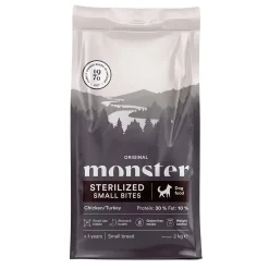 Monster Sterilized Small Bites Chicken & Turkey>Monster Pet Food Discount