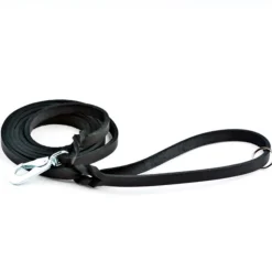 Nahkatalutin Leather Braid, musta>Feel Outlet