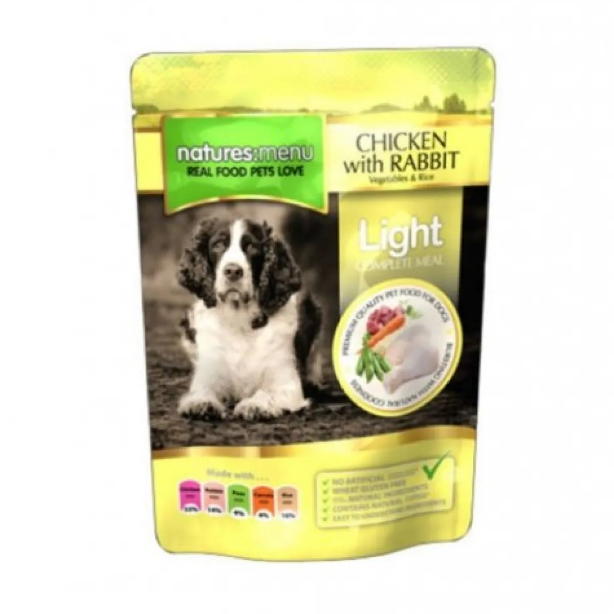 Dog Light 300g>natures:menu Hot