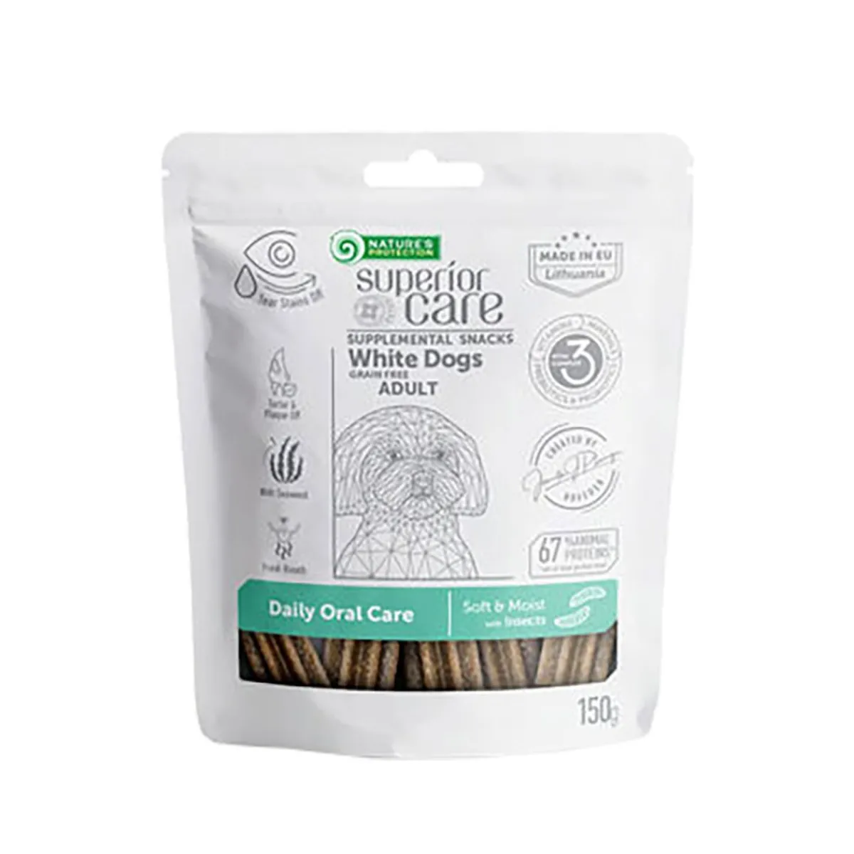 Superior Care White Oral care koiranherkku 150 g>Nature's Protection Sale