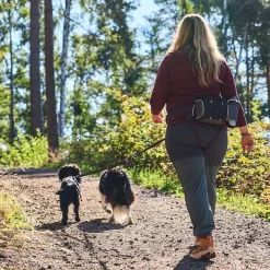 Non-Stop Belt laukku vetovyöhön, musta/harmaa>Non-stop dogwear Best