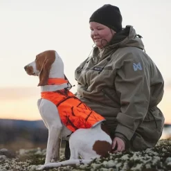 Non-Stop Camo huomioliivi oranssi>Non-stop dogwear
