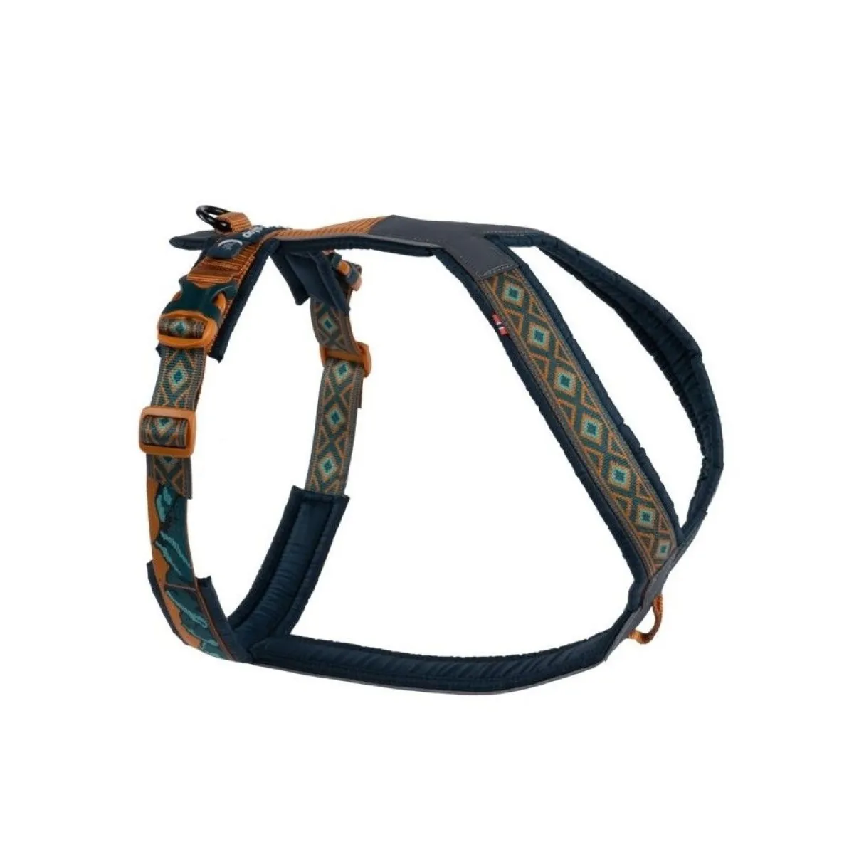 Non-stop Line 5.0 RP koiran valjaat, teal/oak>Non-stop dogwear
