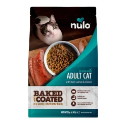 Baked & Coated Cat Adult Fresh Salmon & Chicken>Nulo New