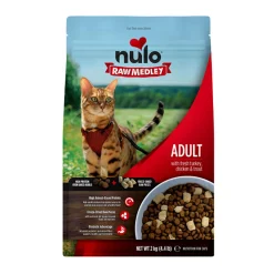 Raw Medley Cat Adult Fresh Turkey, Chicken & Trout>Nulo Best