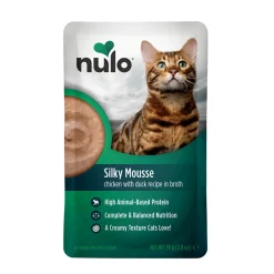 Silky Mousse Cat kana & ankka liemessä 79 g>Nulo Best