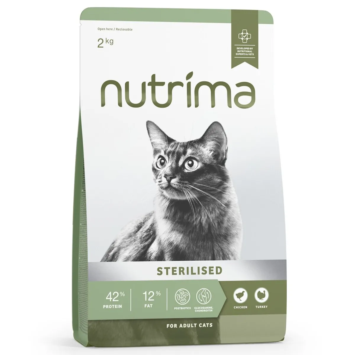Cat Adult Sterilised>Nutrima Clearance