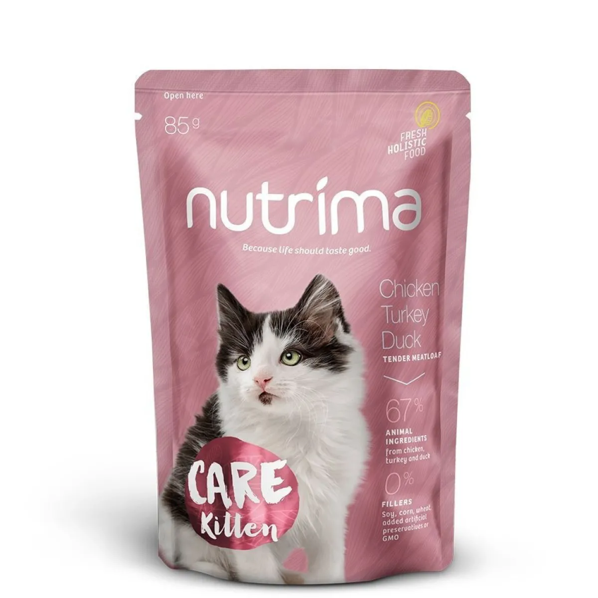 Cat Care Kitten märkäruoka 85g>Nutrima