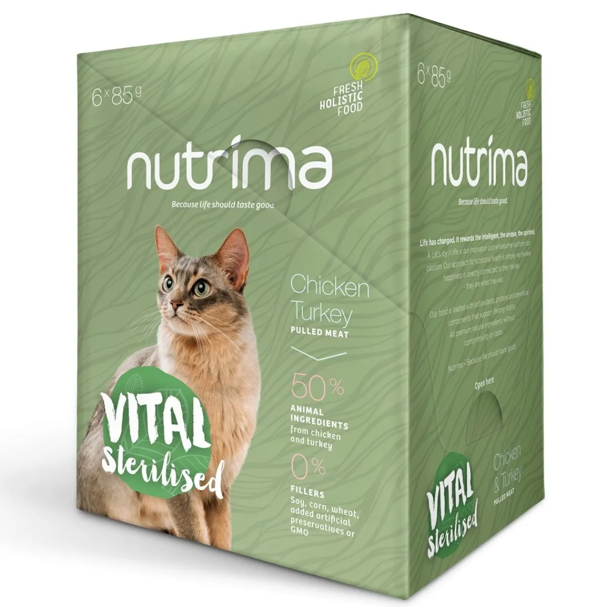 Cat Vital Sterilised märkäruoka 85 g>Nutrima Best