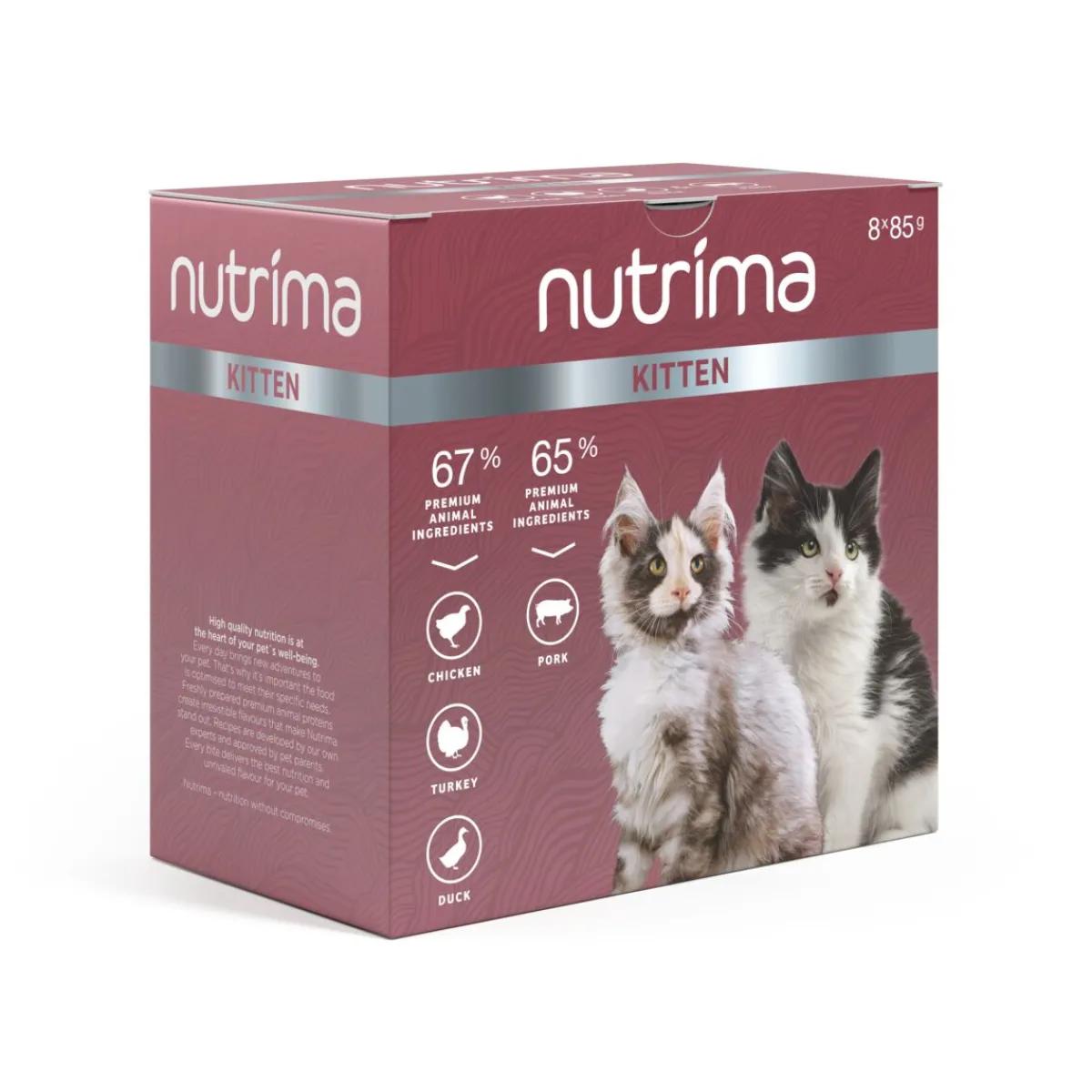 Kitten Multipack 8 x 85 g>Nutrima Online