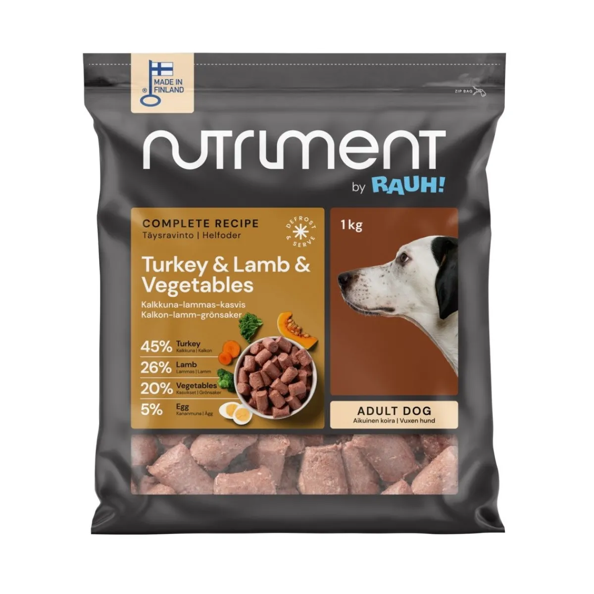 Kalkkuna-lammas-kasvispullat 1 kg>Nutriment by Rauh! Online