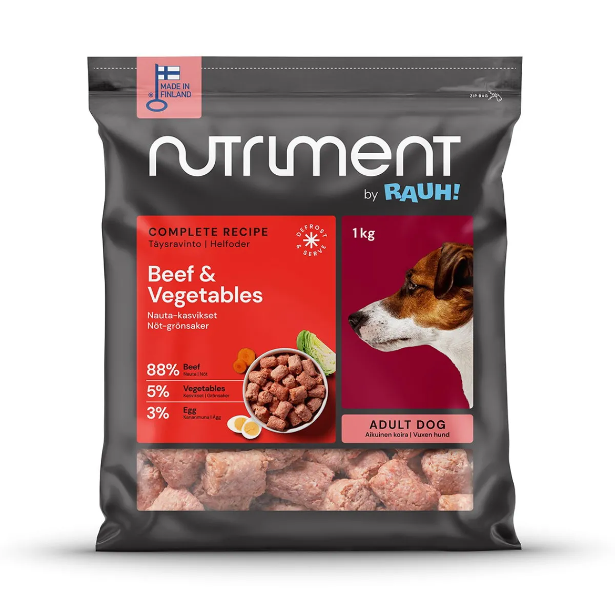 Nauta-kasvispullat 1 kg>Nutriment by Rauh! Online