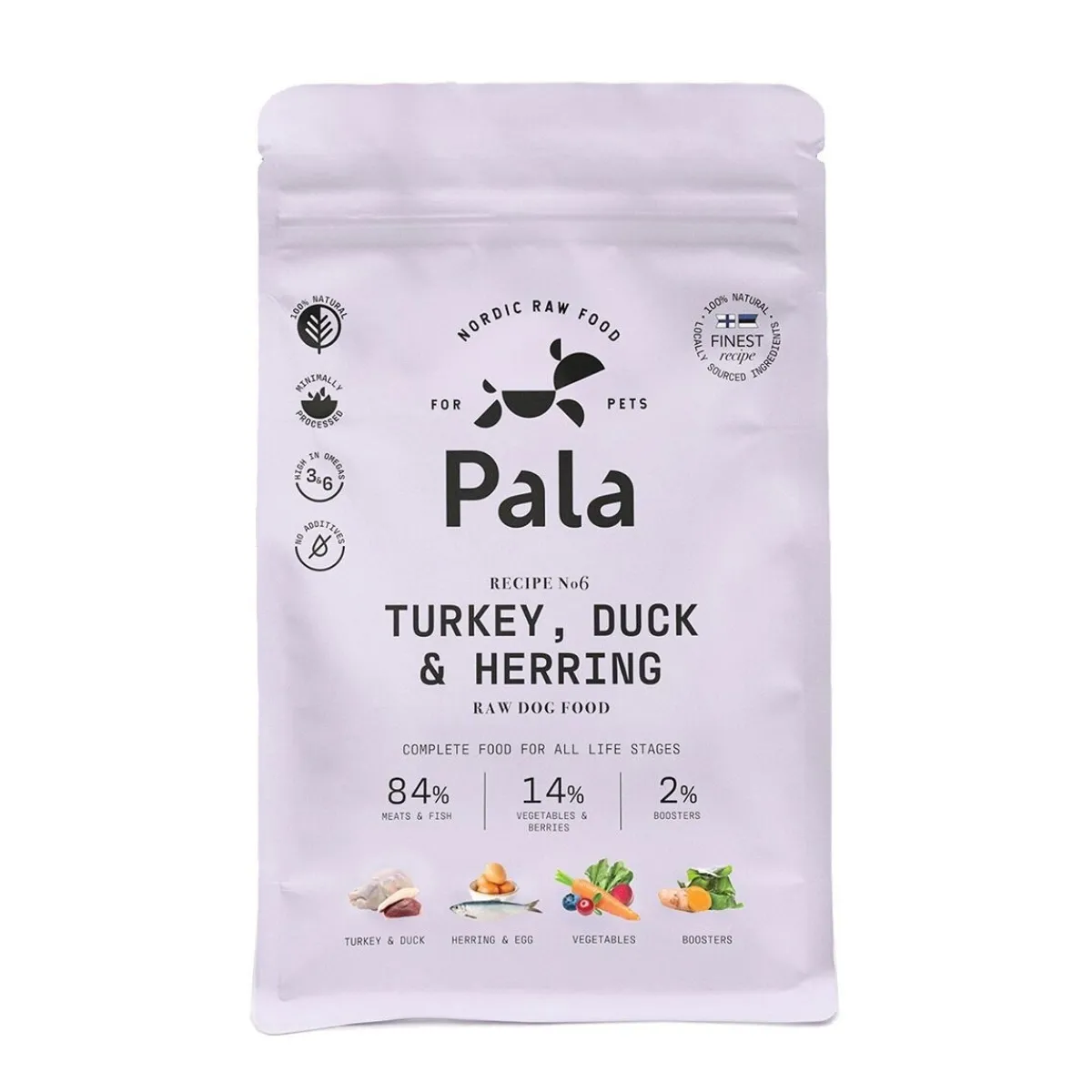 Pala #6 Kalkkuna, Ankka&Silli>Pala Petfoods Online