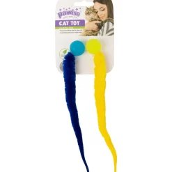 pomppiva pallo karvahännällä 2-pack>Pawise Clearance