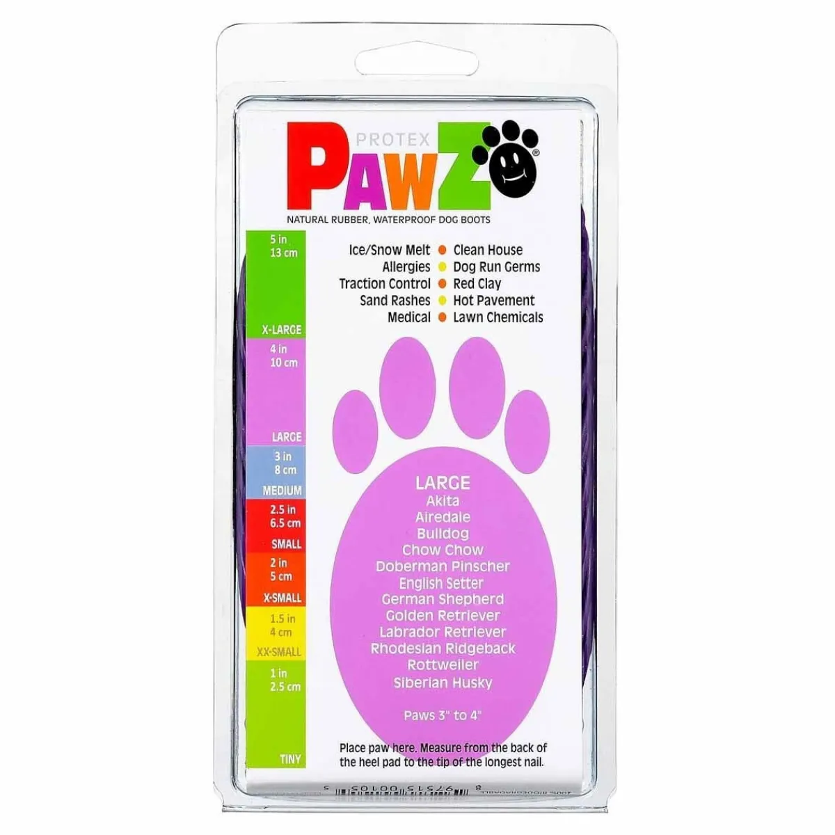 koiran suojatossut, 12 kpl>PawZ Hot