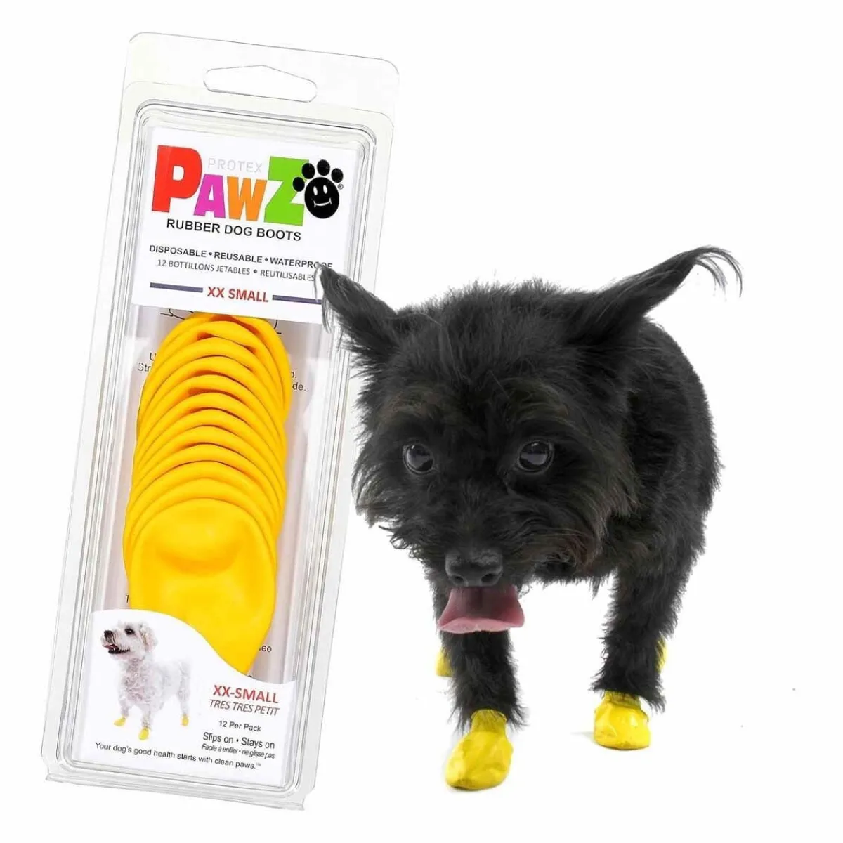 koiran suojatossut, 12 kpl>PawZ Hot