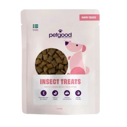 hyönteispohjainen koiranherkku pennuille 100 g>Petgood Hot