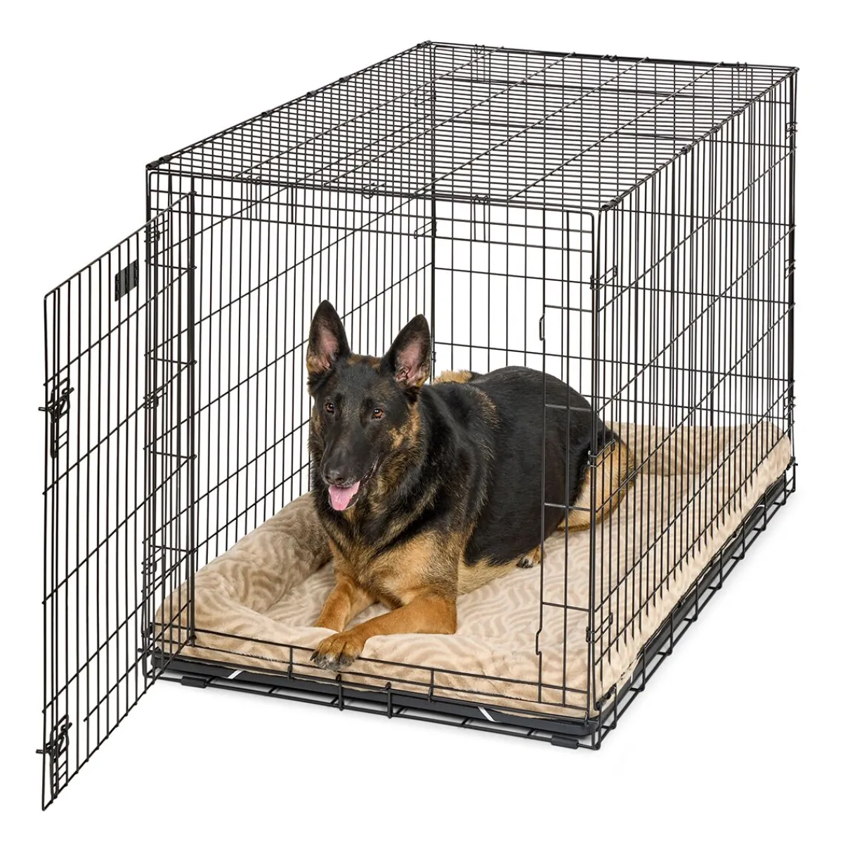 Peti QuietTime Wave, ruskea>Midwest Discount
