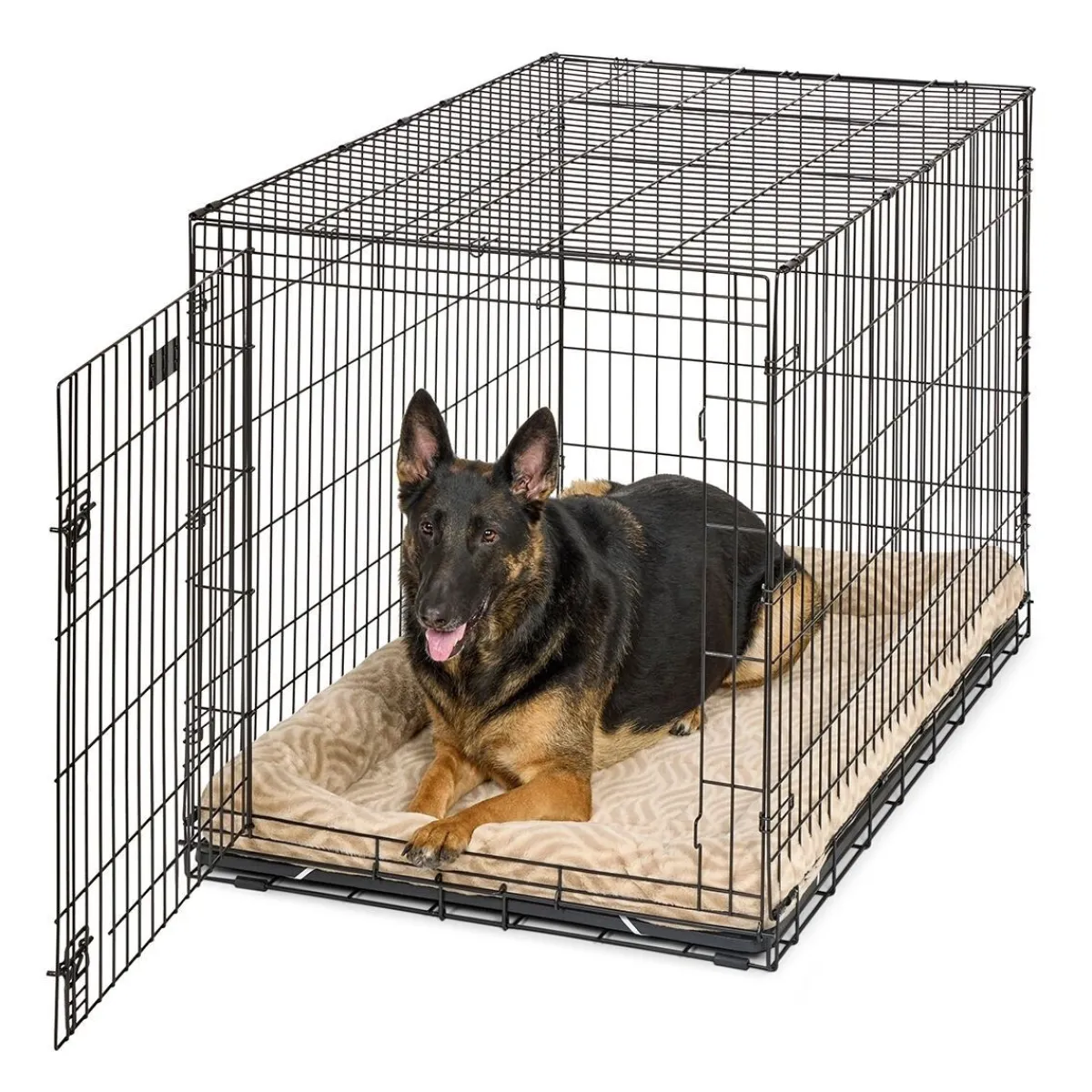 Peti QuietTime Wave, ruskea>Midwest Discount