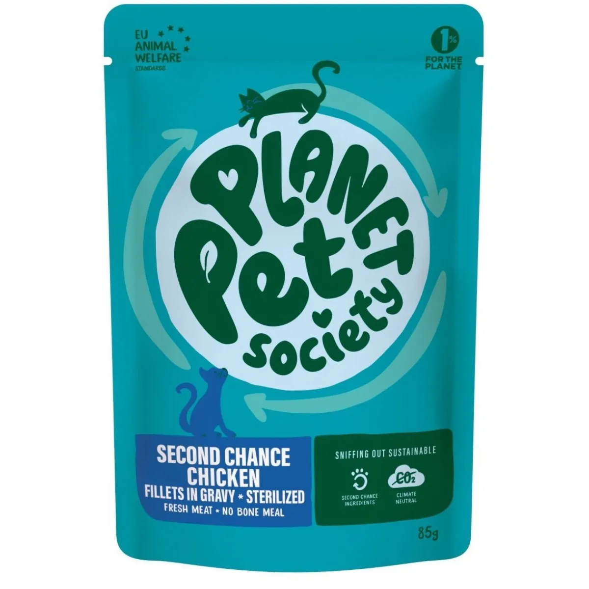 Society Pouch Chicken for Sterilized Adult, 85 g>Planet Pet Clearance