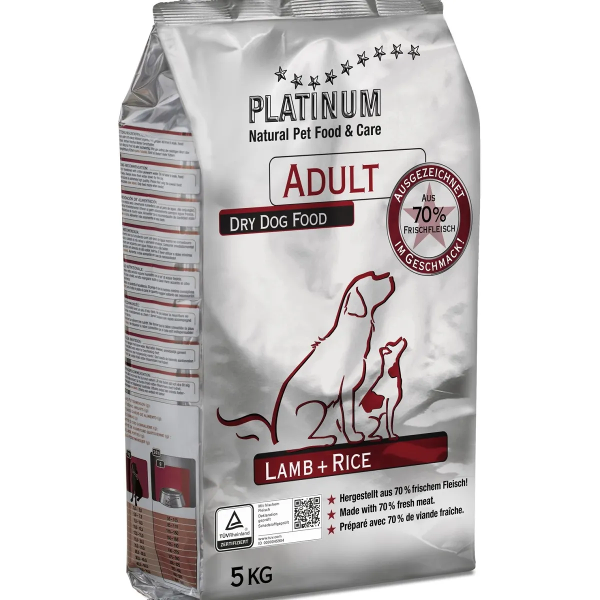 Adult Lammas, puolikostea>Platinum New