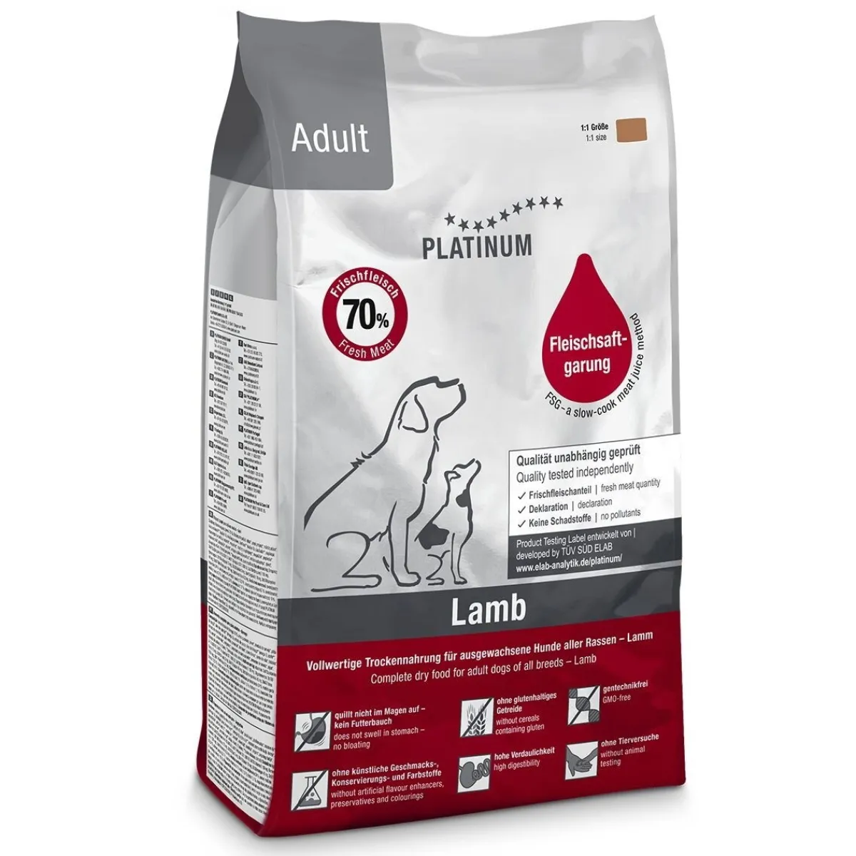 Adult Lammas, puolikostea>Platinum New