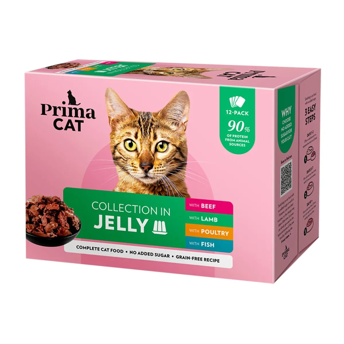 Classic Multipack hyytelössä 12 x 85 g>PrimaCat Discount