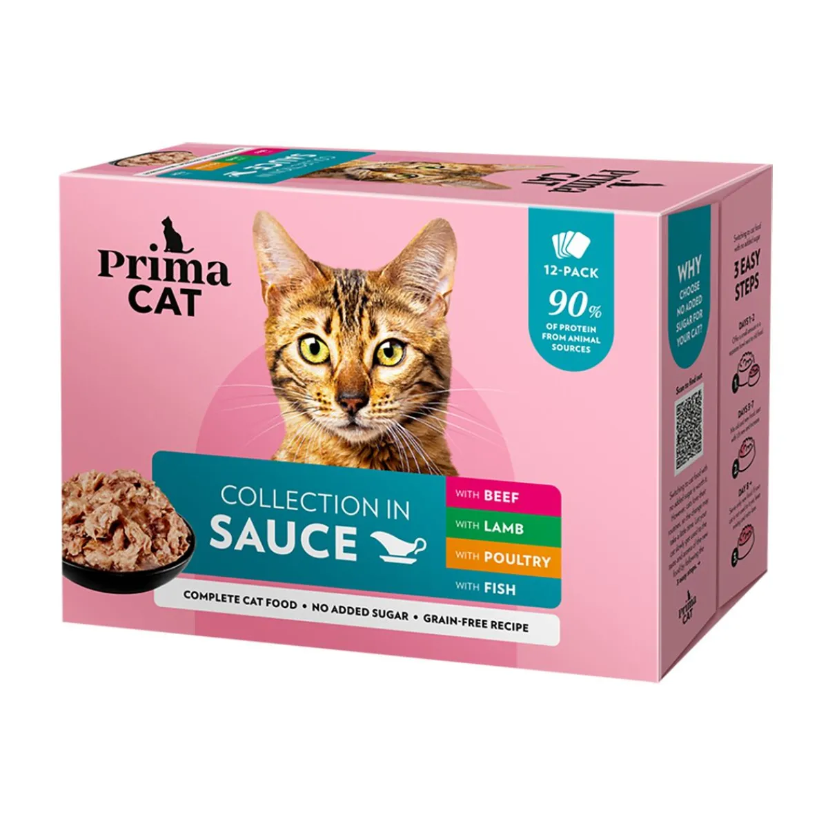 Classic Multipack kastikkeessa 12 x 85 g>PrimaCat