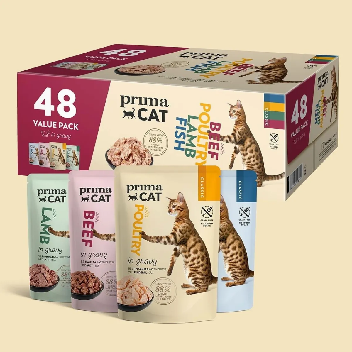 Classic valuepack 48x85g>PrimaCat Online