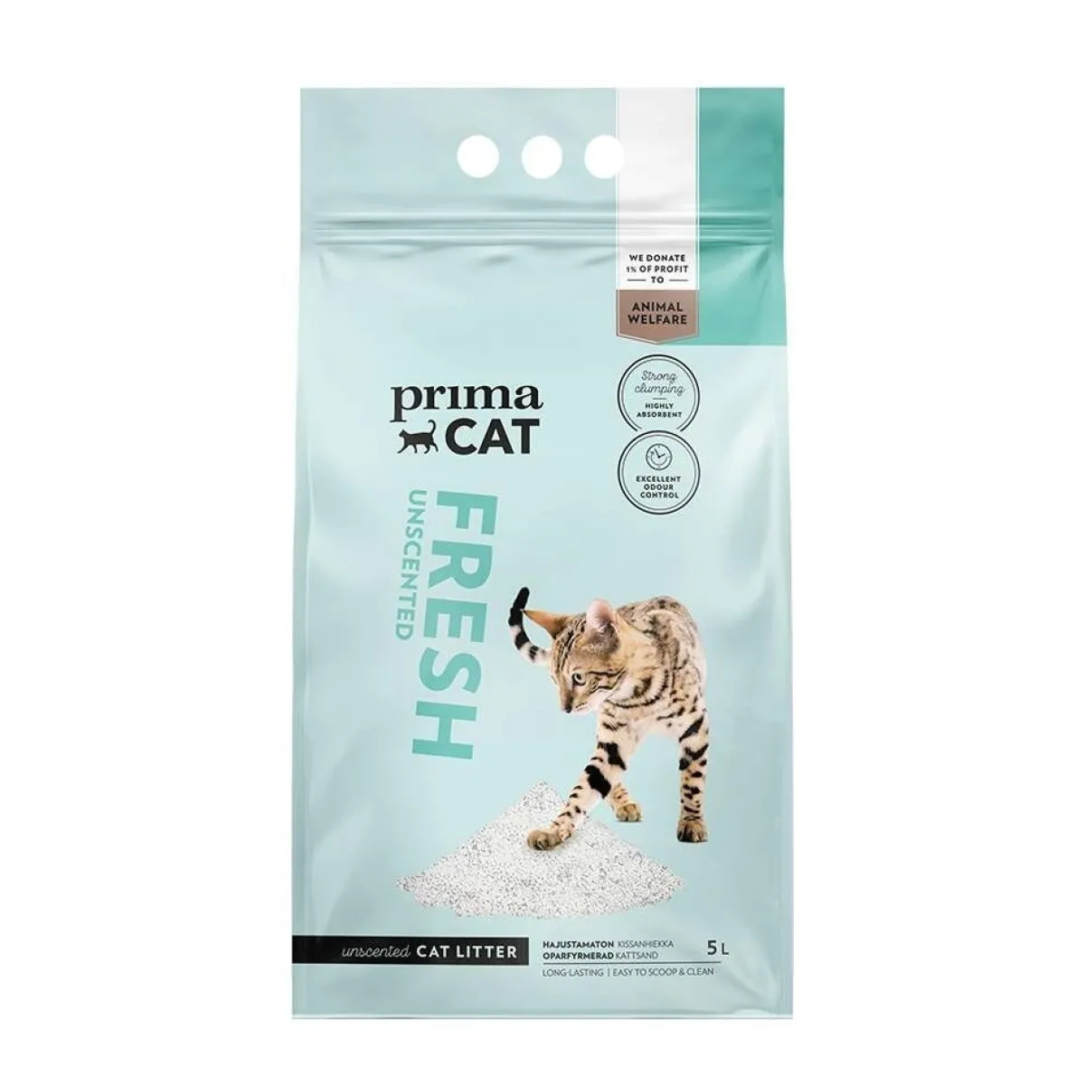 Fresh Unscented 10 L>PrimaCat New