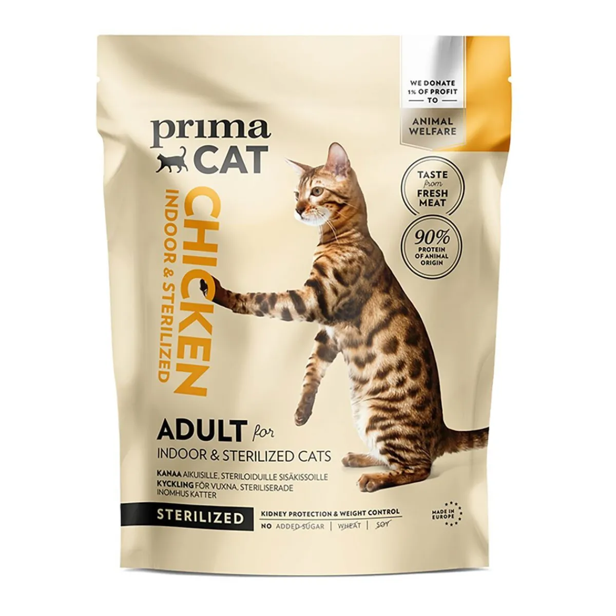 Kana steriloiduille kissoille 4 kg>PrimaCat Outlet