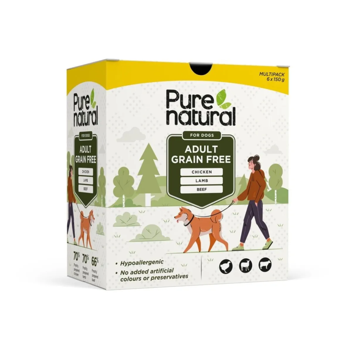 Adult Multipack 6 x 150 g>Purenatural Outlet