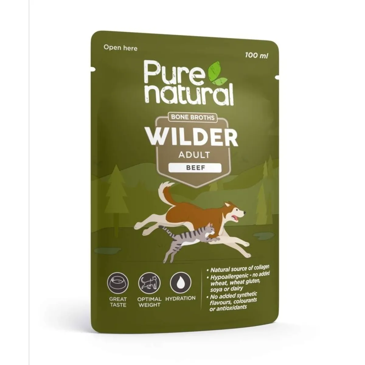Bone Broths Beef 100 ml>Purenatural New