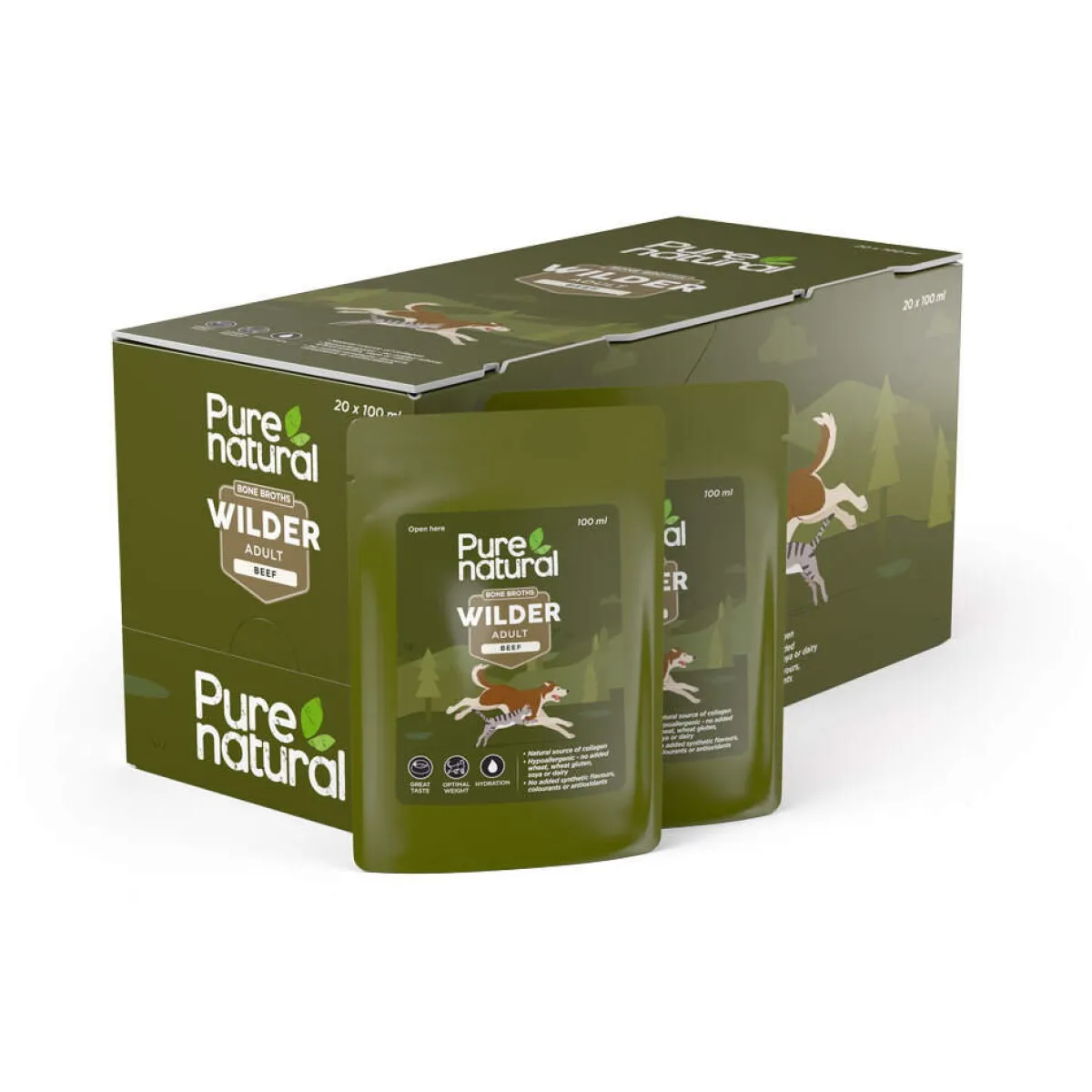 Bone Broths Beef 100 ml>Purenatural New