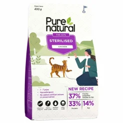 Cat Sterilised Chicken>Purenatural New