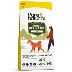 Dog Adult Grain Free Duck 2 x 12 kg, vain verkosta>Purenatural Best