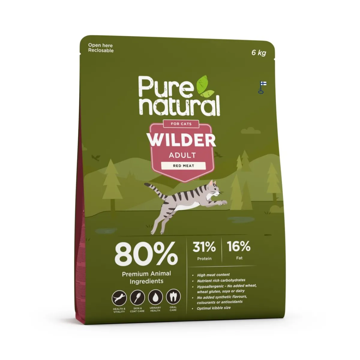 Wilder Cat Adult Red Meat>Purenatural Discount