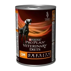 Purina Pro Plan Veterinary Diets Canine Adult OM Obesity Management Mousse 400g>Purina Veterinary Diets New