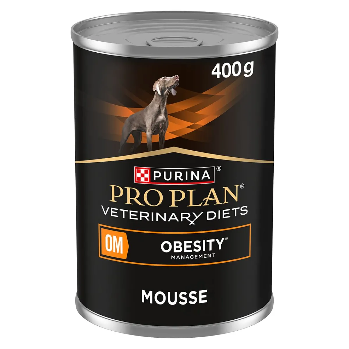Purina Pro Plan Veterinary Diets Canine Adult OM Obesity Management Mousse 400g>Purina Veterinary Diets New