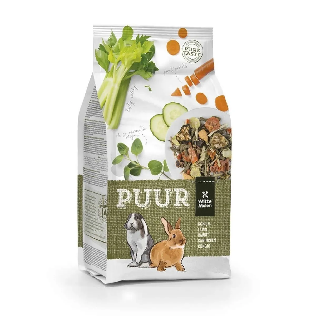 Rabbit, kanin ruoka 2kg>PUUR Best