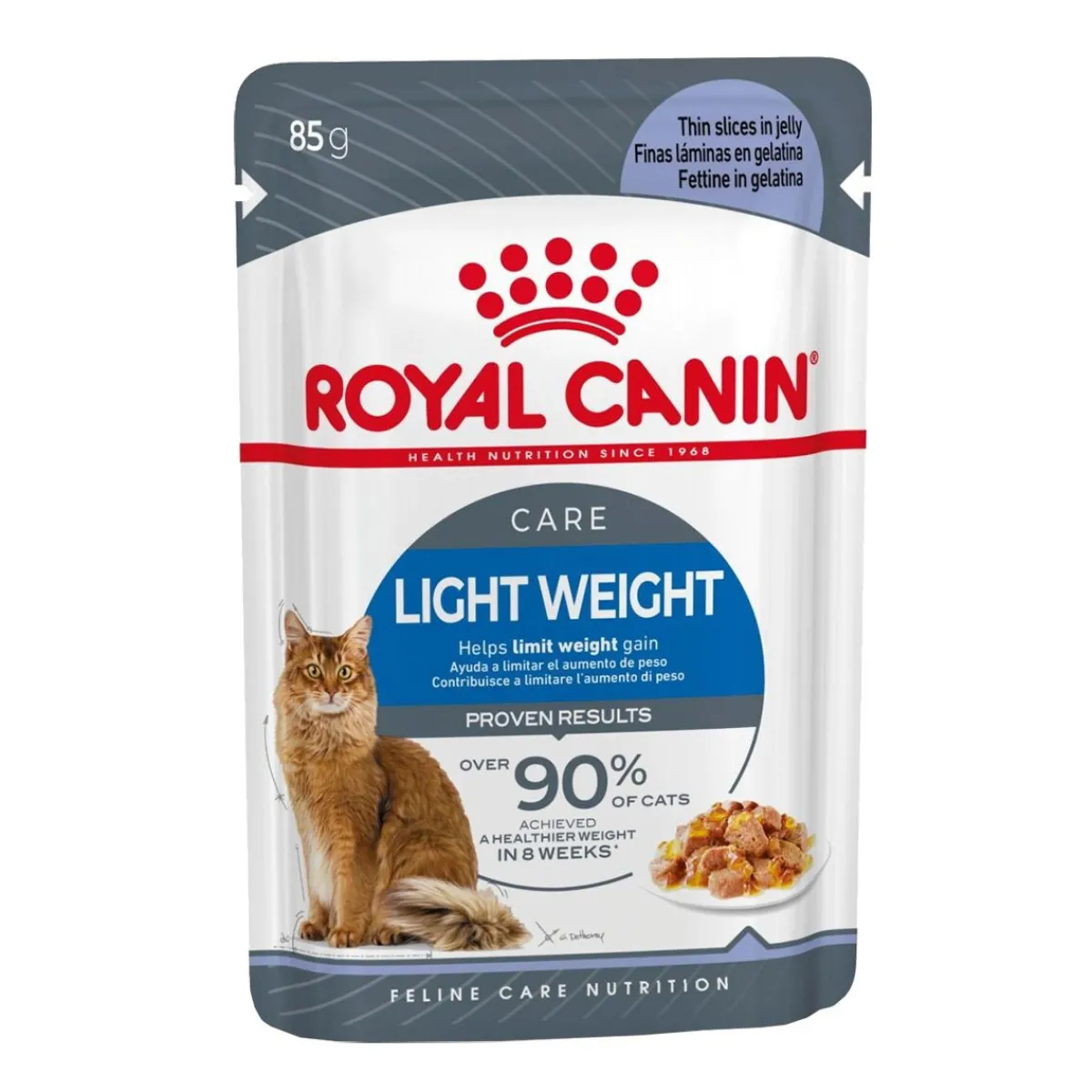 Cat Light Weight Care Jelly, 12 x 85 g>Royal Canin Online