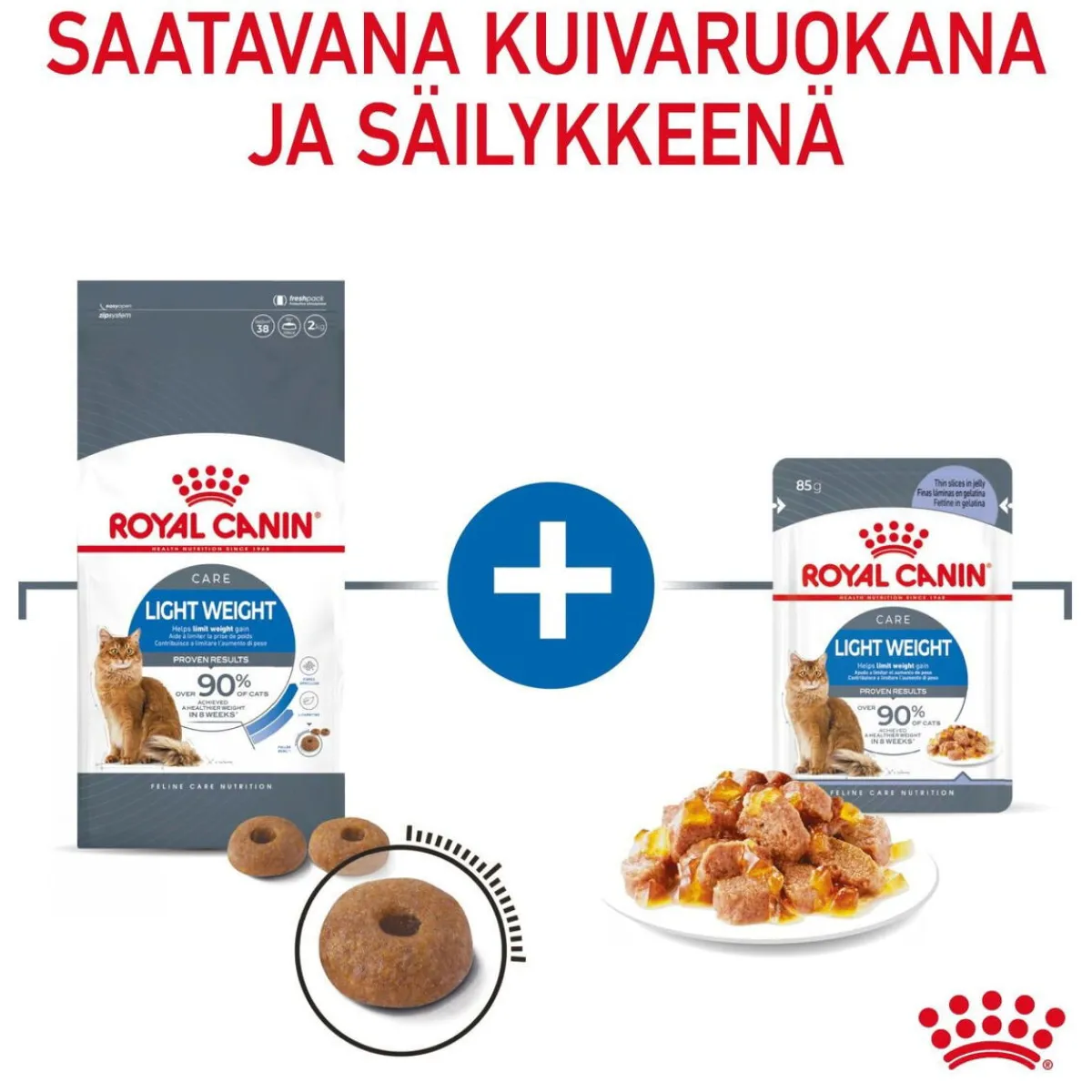 Cat Light Weight Care Jelly, 12 x 85 g>Royal Canin Online