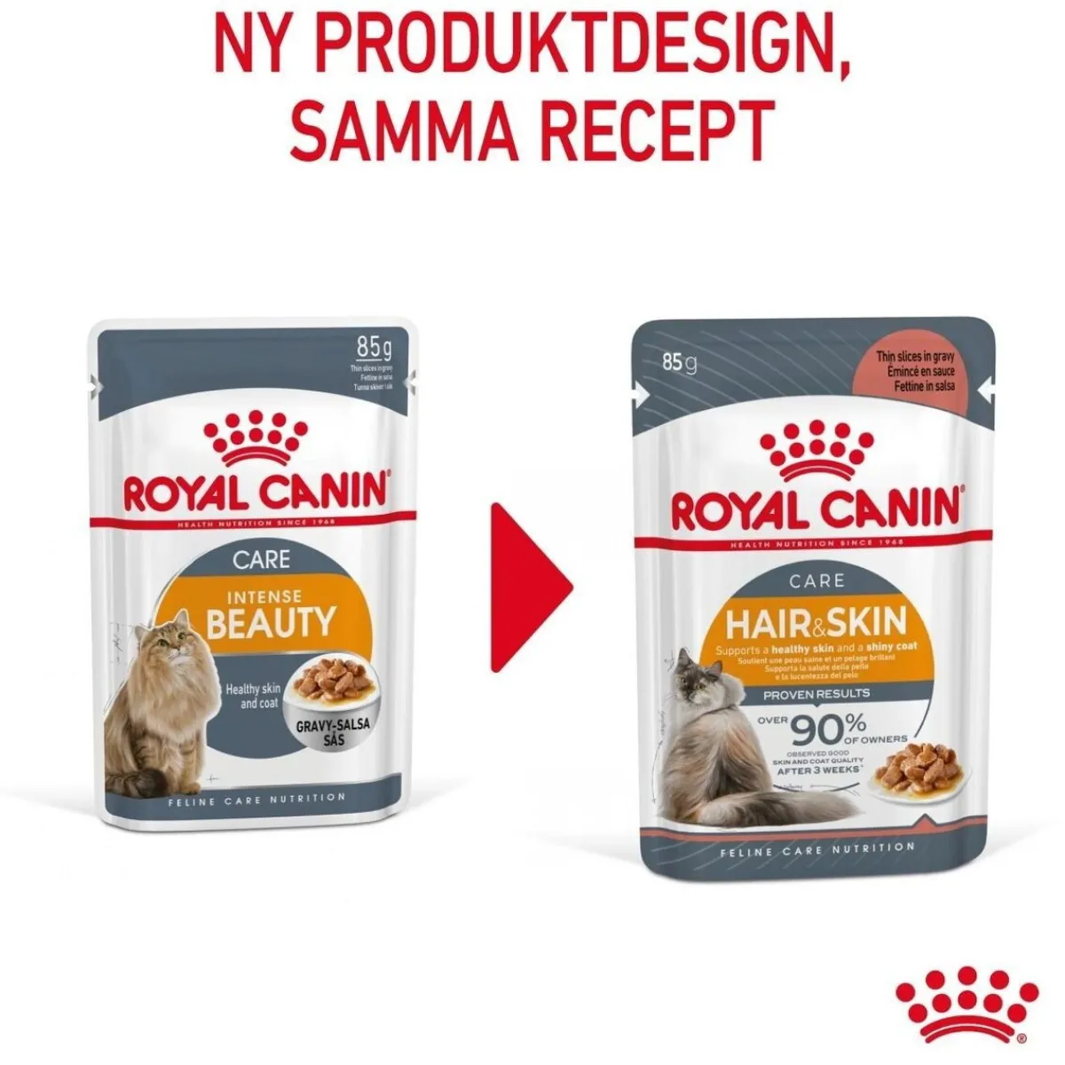 Hair & Skin Care Gravy 85g, 48-pack>Royal Canin Sale