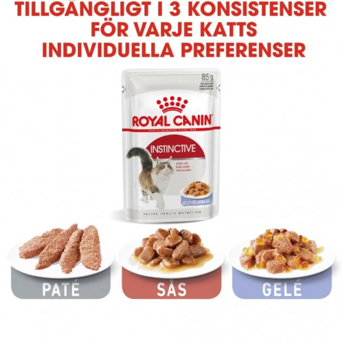Instinctive Jelly 85g, 48-pack>Royal Canin New