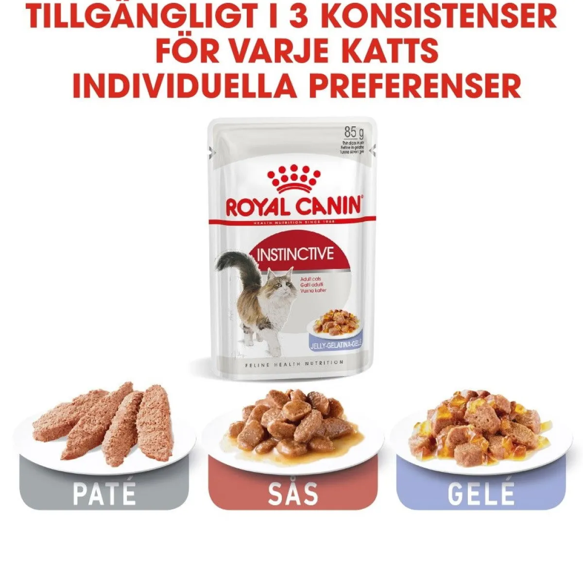 Instinctive Jelly 85g, 48-pack>Royal Canin New